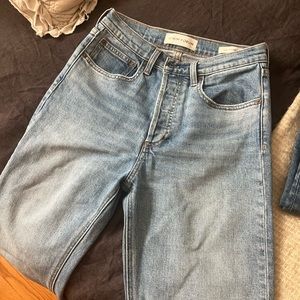 Straight leg denim forum jeans